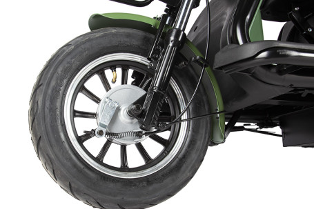 Трицикл электрический Rutrike Пилот (зеленый)