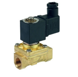 Клапан электромагнитный DN 15 (10 бар, 1/2г-г, латунь, 220В) TITAN