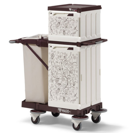 Тележка TTS MagicArt 06 Safety (сервисная для отелей, принт)