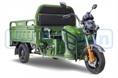 Трицикл электрический Rutrike Дукат 1500 60V1000W (зеленый)