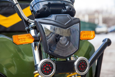 Трицикл электрический Rutrike Дукат 1500 60V1000W (зеленый)