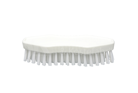 Щётка-скраб ручная FBK (180х60мм, средн.жесткость, 30мм ворс, белый)