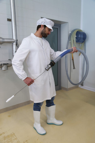 Ерш IGEAX для труб (для гибких ручек, d64х230мм, синий)