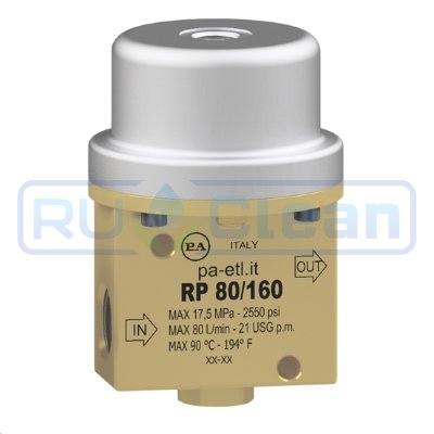 Клапан пневматический PA RP80/160 (160бар, 80л/мин, 1/2"г-1/2"г)
