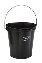 Ведро Vikan (черный, 6л)