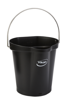Ведро Vikan (черный, 6л)