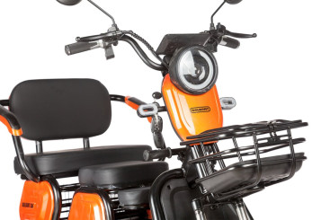 Трицикл электрический Rutrike Gelbert Caf (48/60V, 600W, белый)