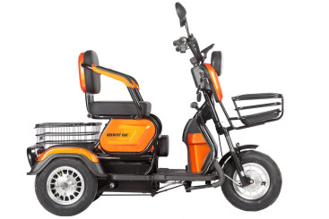Трицикл электрический Rutrike Gelbert Caf (48/60V, 600W, белый)
