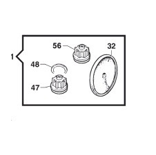 Ремкомплект Comet KIT111 (BP 241/251/281/291 HS, мембрана NBR)