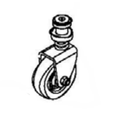 Колесо поворотное в сборе Comet (для CPS65)