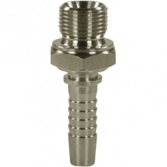 Фитинг высокого давления BSP (DN12, 1/2ш, нерж) RC