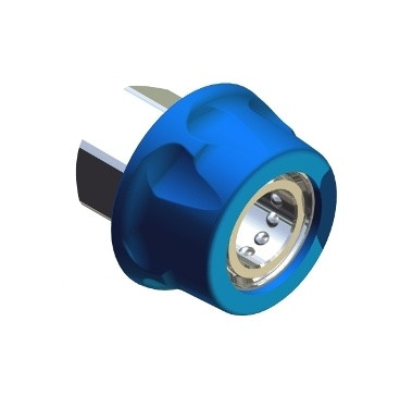Байонет ARS178 (1/2&quot;г, 250бар, нерж, синий, DN12) PA