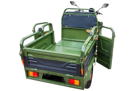 Трицикл электрический Rutrike Вояж-П 1200 60V800W (зеленый, трансформер)