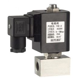 Клапан электромагнитный DN 2.0 (180 бар, 1/4г-г, нерж, 24В) TITAN