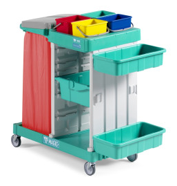 Тележка TTS Magic Line 310B (4х4л, выдв. ящик, корзины, держ. мешка 120л)