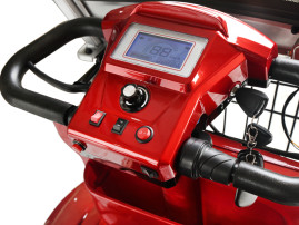 Трицикл электрический Rutrike Gelbert Hara (48/60V, 600W, красный)