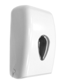 Диспенсер для бумажных полотенец Nofer 05118.W (пласт, бел)