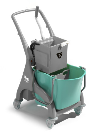 Тележка TTS Nick (25л, отжим O-KEY, серый)