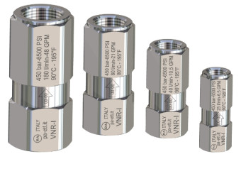Обратный клапан PA VNR-I (3/4&quot;г-3/4&quot;г, 450бар, 180л/мин, нерж)