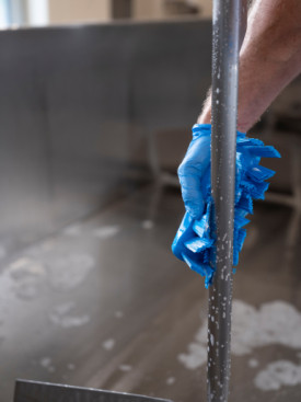 Щетка ручная UST Vikan (176мм, жесткий, синий)