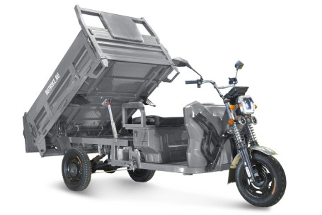 Трицикл электрический Rutrike D5 1700 60V/1200W (черный матовый)
