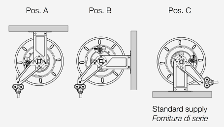 Барабан высокого давления FAICOM VLX  3820 ST (400бар, 20м, нерж)