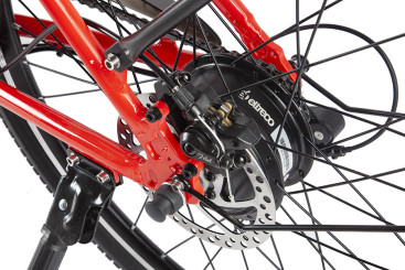 Электровелосипед Eltreco White (бело-синий)