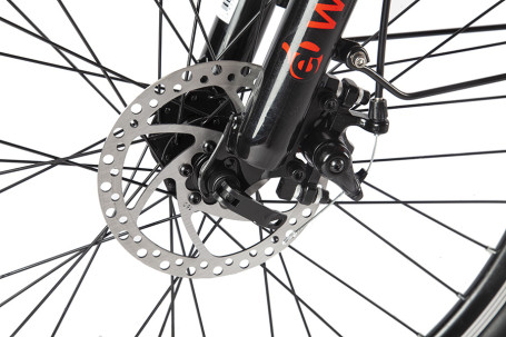 Электровелосипед Eltreco White (бело-синий)