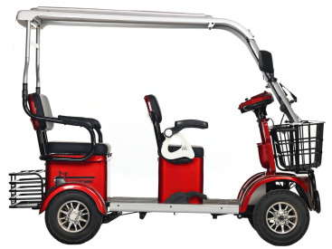 Трицикл электрический Rutrike Gelbert Hara 48V/60V 600Вт (синий)