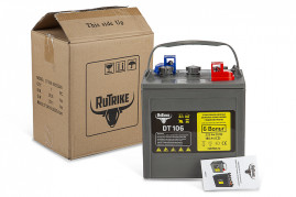 Тяговый аккумулятор RuTrike DT106 (6В, 155Ач, Wet)