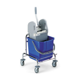 Тележка TTS Roll 15 (хромированная, без ручки, с отжимом Tec)