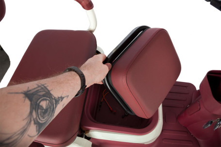 Трицикл электрический Rutrike Gelbert Mercury (48/60V, 650W, черный)