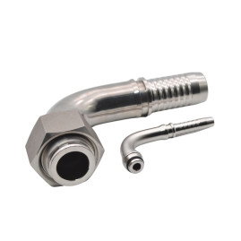 Фитинг высокого давления DKO-L (DN06, М18х1.5г, 90гр, оцинк) Robin