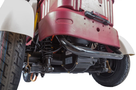 Трицикл электрический Rutrike Gelbert Mercury (48/60V, 650W, синий)