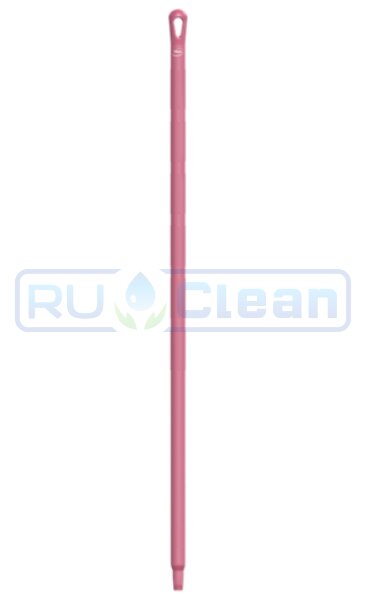 Ручка ультра гигиеническая Vikan (d34мм, 130см, розовый)