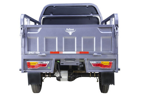 Трицикл электрический Rutrike Гибрид 1500 60V1000W (темно-серый)