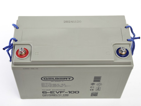 Тяговый аккумулятор Gelbert 6-EVF-100 (12В, 105Ач, AGM)