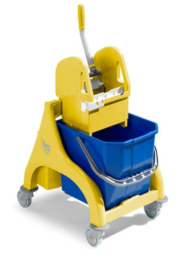 Тележка TTS Nick (25 л, отжим Тес, жёлтый)