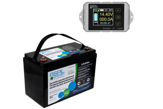 Тяговый аккумулятор ASPIL (24В, 156Ач, LiFePO4)