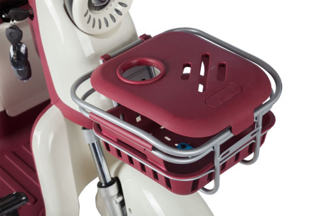 Трицикл электрический Rutrike Gelbert Mercury (48/60V, 650W, бело-красный)