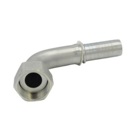 Фитинг высокого давления ORFS (DN08, 11/16г, 45гр, оцинк) RC