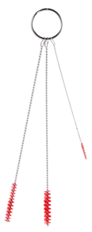 Набор щеток Vikan (3шт, красный)