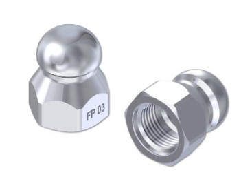 Форсунка каналопромывочная PA ST3 (060, 1/4&quot;г, 3отв, бой назад)