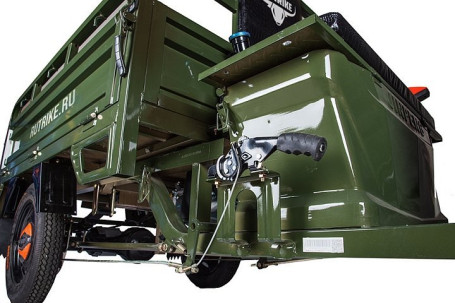 Трицикл электрический Rutrike Гибрид 1500 60V1000W (зеленый)