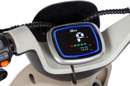 Трицикл электрический Rutrike Gelbert Ogma (48/60V, 650W, серо-голубой)