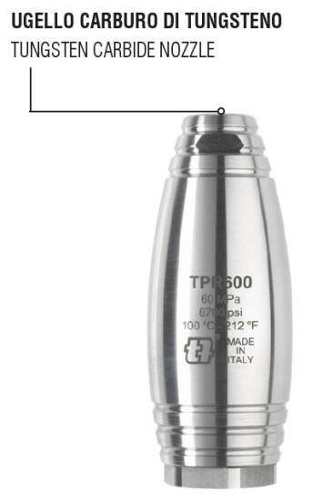 Турбофреза TPR600 (600бар, 040, 1/4г) Mecline