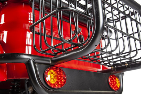 Трицикл электрический Rutrike Экипаж (красный)