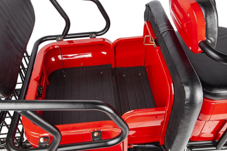 Трицикл электрический Rutrike Экипаж (красный)