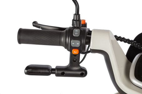 Трицикл электрический Rutrike Gelbert Ogma (48/60V, 650W, бело-коричневый)