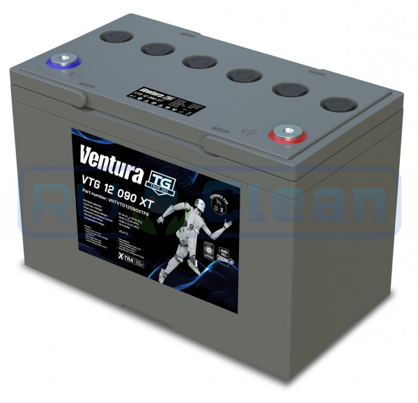 Тяговый аккумулятор Ventura VTG 12 090 XT (12В, 78Ач, Gel)